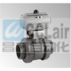 Q611F,Q661F，氣動(dòng)塑料球閥RPP,UPVC,PVDF
