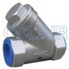 SG11W-15，SG11W-20，SG11W-25，SG11W-32，SG11W-40，SG11W-50，不銹鋼內(nèi)螺紋Y型過(guò)濾器