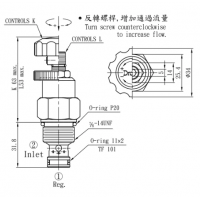CNC-102-L2.0N，CNC-122-L2.0N流量閥集流閥