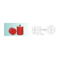 QS-HS1-600/740/940/1270/1480/1990/2540/3260/5200，QS-HS1-28/40/60/65/100/130/150/220/290/360/470，QS-HS1型聚氨酯緩沖器