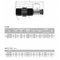 BDE64-50/100B，LEBDE64-50B，BDE64-50/100,LEBDE64-50，大型可調(diào)節(jié)液壓緩沖器BDE6425-64150